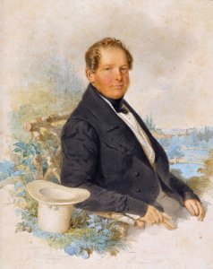 Alexander Clarot - Kronprinz Friedrich Wilhelm von Preußen. Free illustration for personal and commercial use.