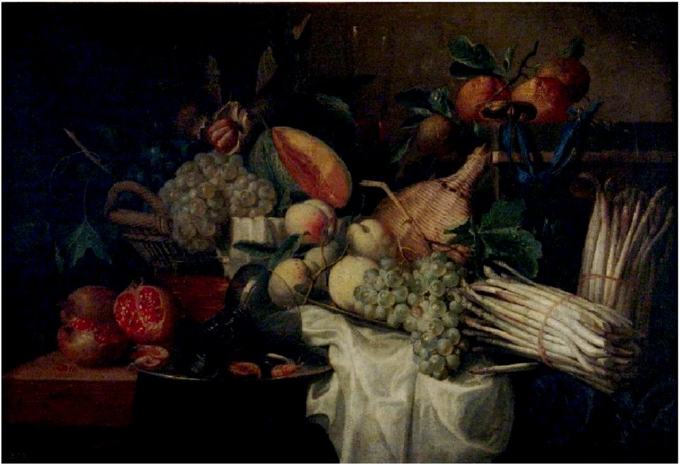 Alexander Coosemans - Still life with fruit and vegetables