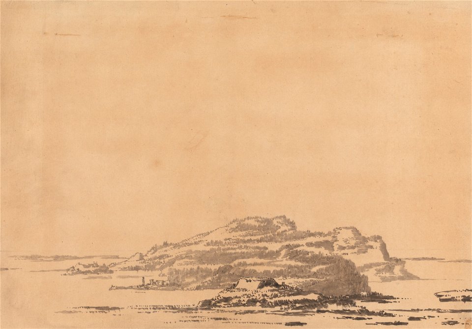 Alexander Cozens - Fantastic Landscape - Google Art Project