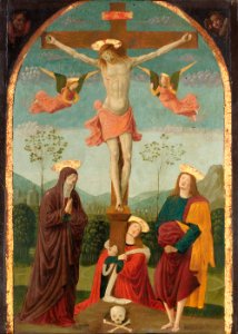 Alesso di Benozzo - The Crucifixion - P15n13 - Isabella Stewart Gardner Museum