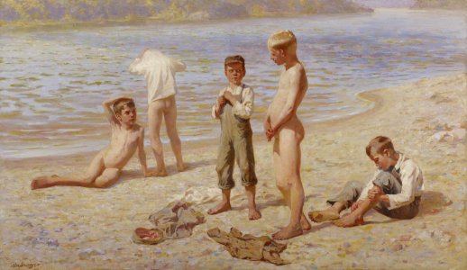 Alexander Grinager - Boys Bathing - 47.23 - Minneapolis Institute of Arts