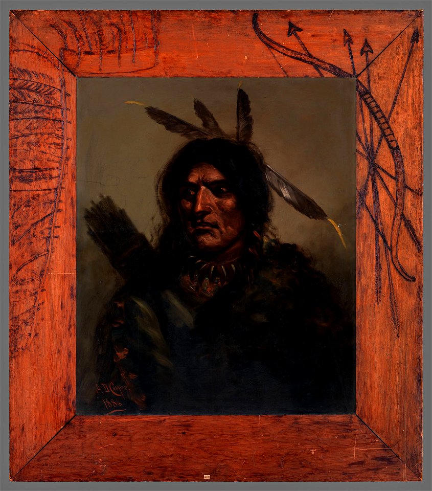 Alexander Davis Cooper - Indian Man with Quiver - 1985.66.362,164 - Smithsonian American Art Museum
