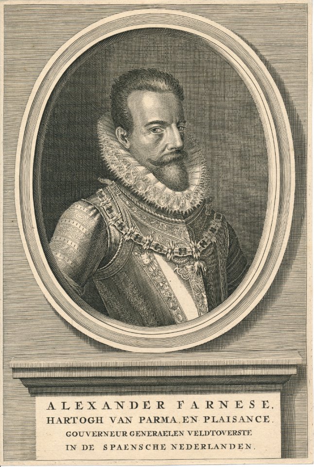 Alexander Farnese 1545-1592 Erfgoedcentrum Rozet 300 191 d 2 A-47