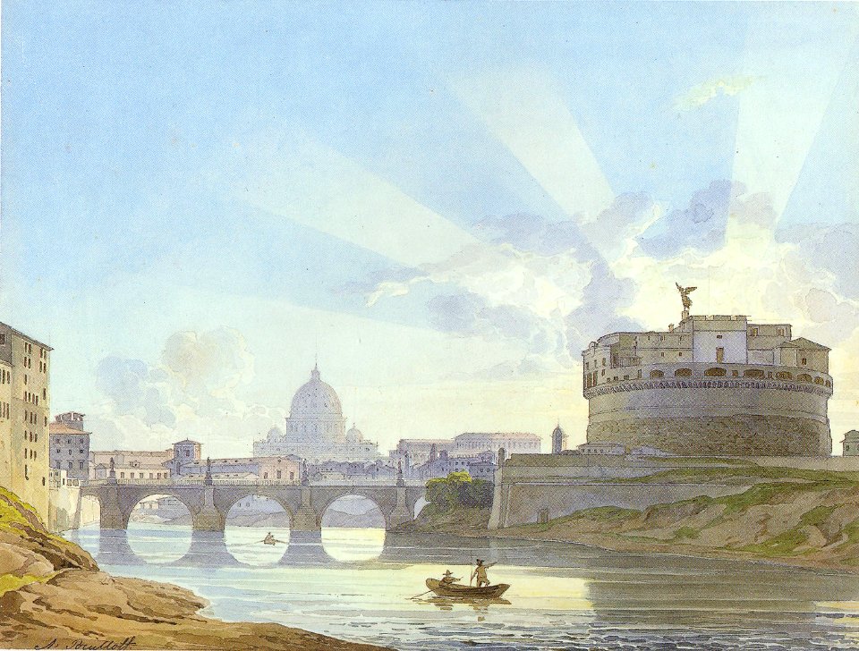 Alexander Brullov - Castel Sant'Angelo in Rome