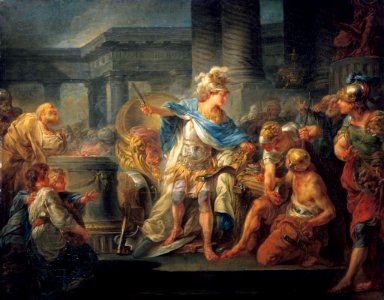 Alexander cuts the Gordian Knot