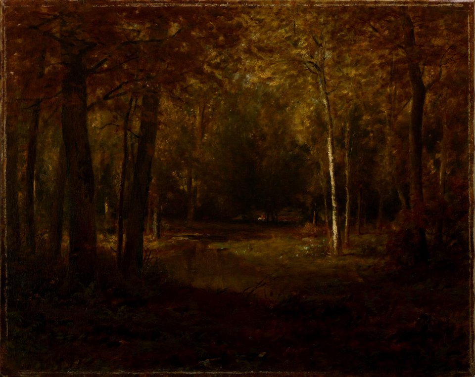 Alexander H. Wyant - Glade in Autumn - 1955.12 - Dallas Museum of Art