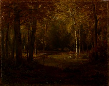 Alexander H. Wyant - Glade in Autumn - 1955.12 - Dallas Museum of Art