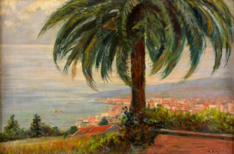 Alexander Essfeld Italienische Küstenszene