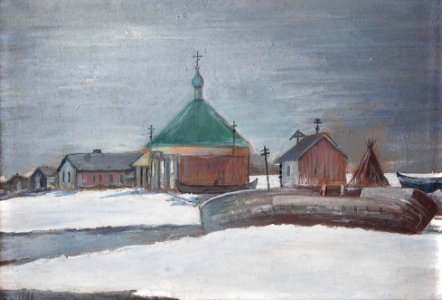 Alexander Borisov Russische Station 1906