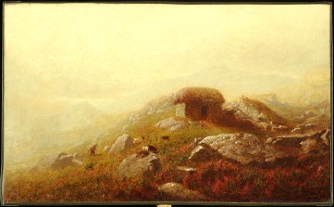 Alexander Helwig Wyant - Misty Morning Near the Lakes of Killarney - L46 - Harvard Art Museums