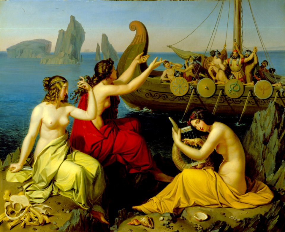 Alexander Bruckmann Odysseus und die Sirenen 1829