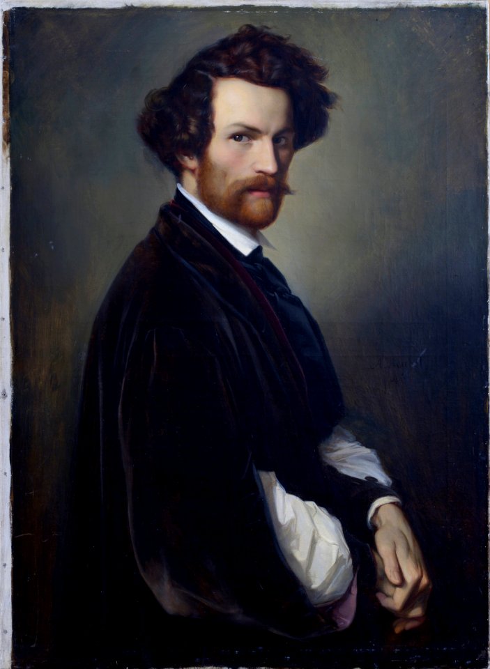 Alexander Heubel - Self portrait - Google Art Project