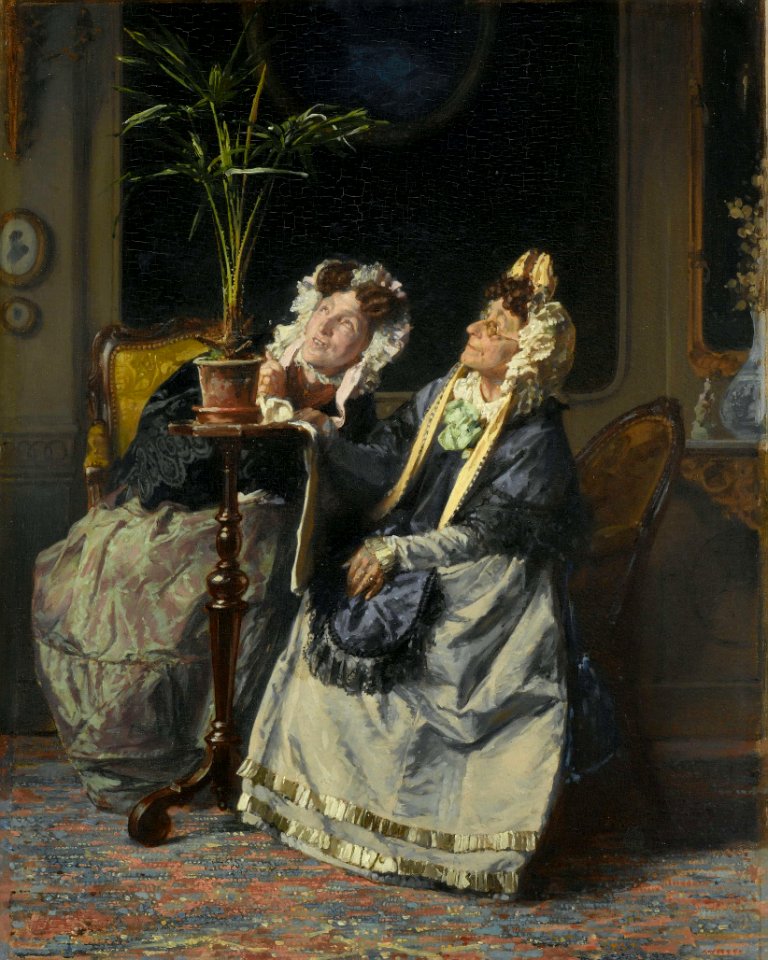 Alexander Hugo Bakker Korff - 'Onder de palmen'