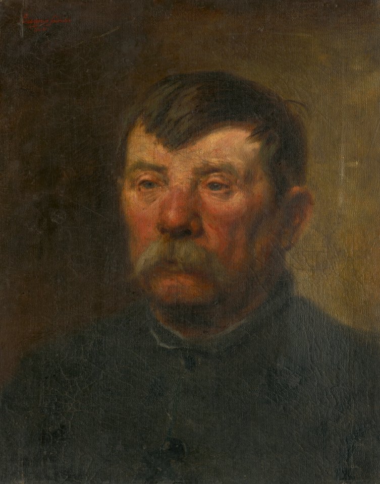 Alexander Buzna - Štúdia hlavy starca - O 6057 - Slovak National Gallery