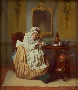 Alexander Hugo Bakker Korff - Het snuifje - 0148 - Rijksmuseum Twenthe