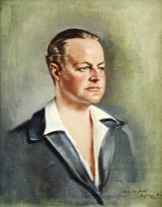Alexander Christie (1901-1946) - Huttleston Rogers Broughton (1896–1966), 1st Lord Fairhaven (study) - 515693 - National Trust