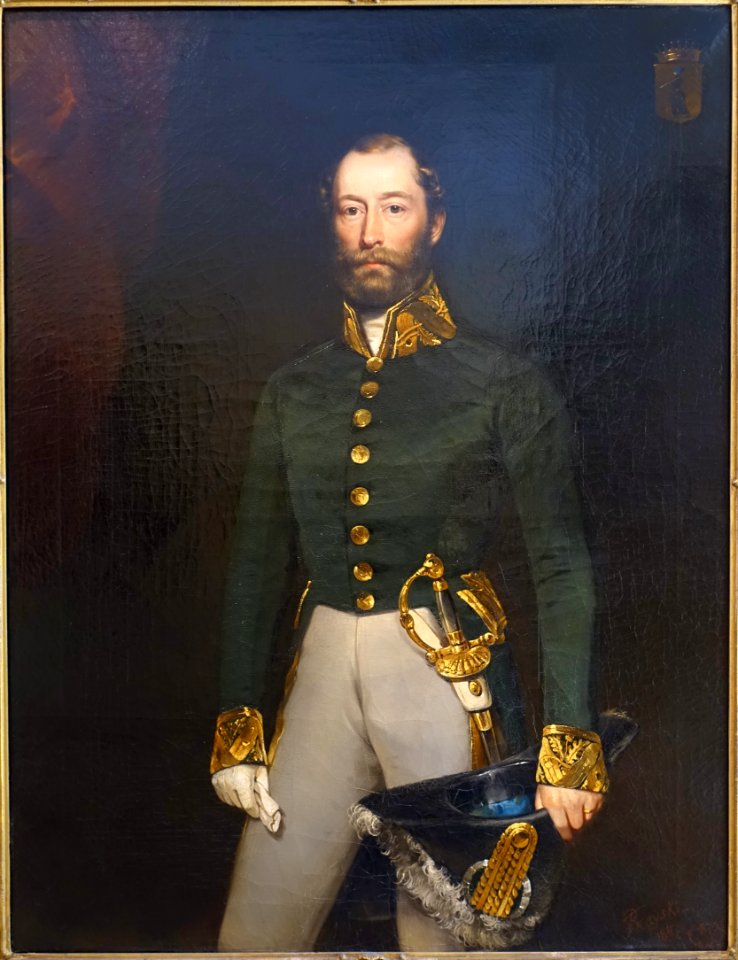 Alexander Graf von Einsiedel, by Ferdinand von Rayski, 1847, oil on canvas - Germanisches Nationalmuseum - Nuremberg, Germany - DSC03520