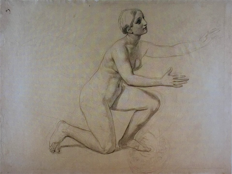 Alexander Ivanov Model on bended knees gtg8386