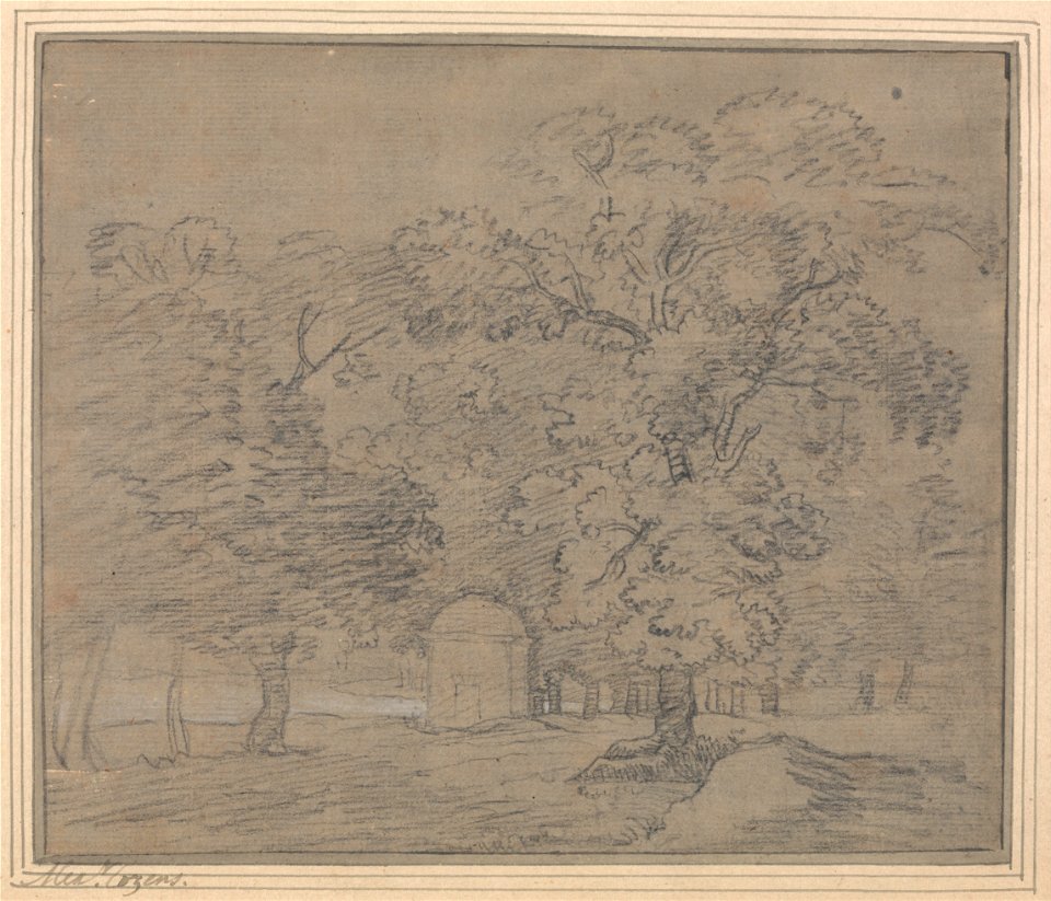 Alexander Cozens - Hyde Park - Google Art Project
