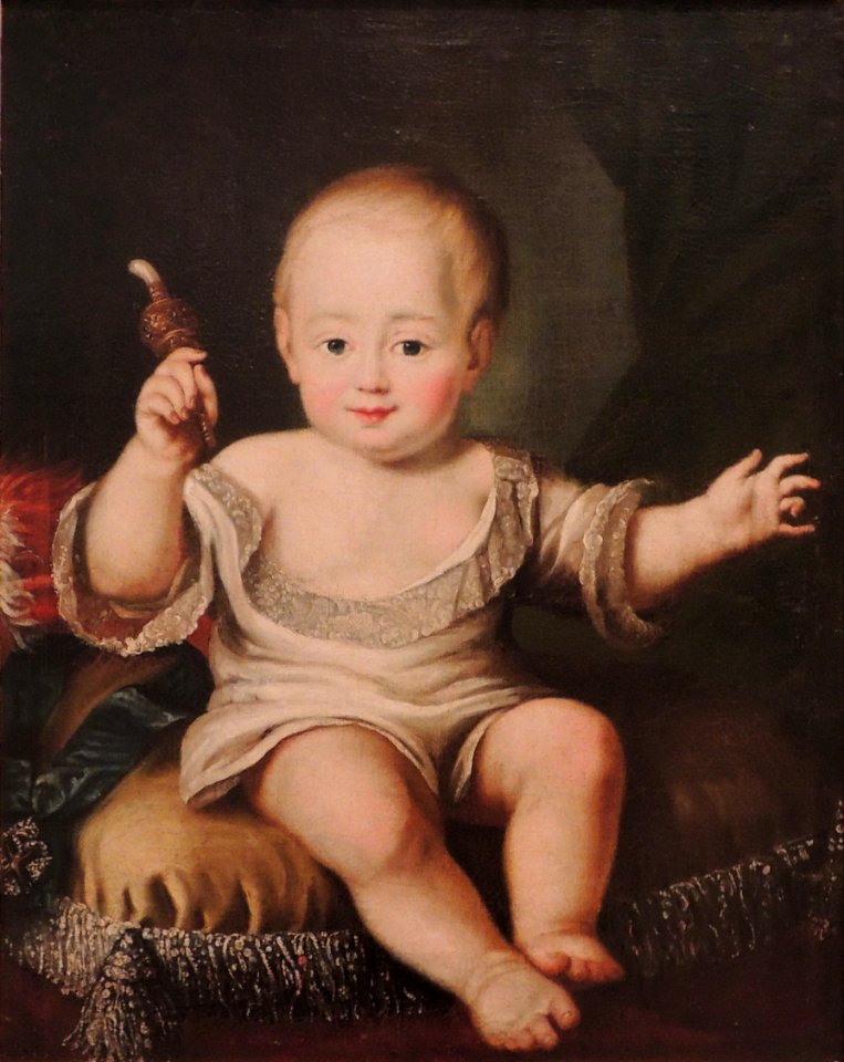 Alexander I of Russia as child after Voille (1770s, GIM)