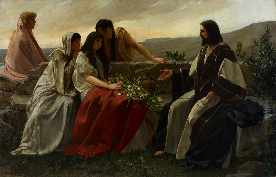 Alexander Demetrius Goltz - Christus und die Frauen - 3035 - Kunsthistorisches Museum