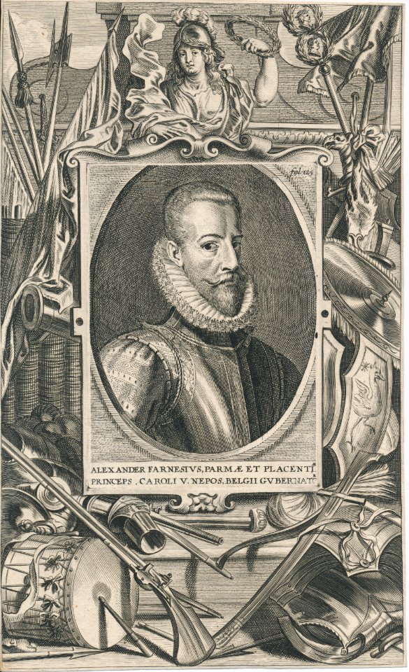 Alexander Farnese 1545-1592 Erfgoedcentrum Rozet 300 191 d 2 A-43