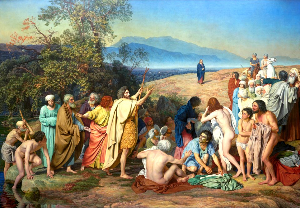 Alexander ivanov - appearance of christ to the people 668
