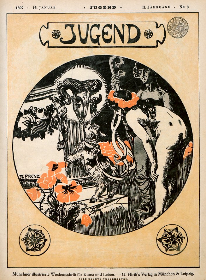Alexander Frenz - Jugend Nr. 3, 1897