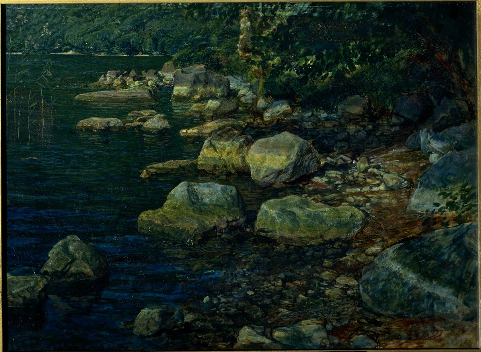 Alexander Ivanov - Water and Stones near Palazzuola - Google Art Project