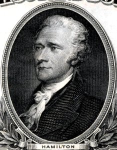 Alexander Hamilton (Engraved Portrait). Free illustration for personal and commercial use.