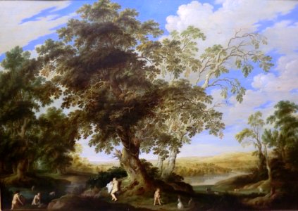Alexander Keirincx, Cornelis van Poelenburch - Landscape with Callisto