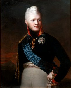 Alexander I of Russia by Jean-Laurent Mosnier (1806, GIM). Free illustration for personal and commercial use.