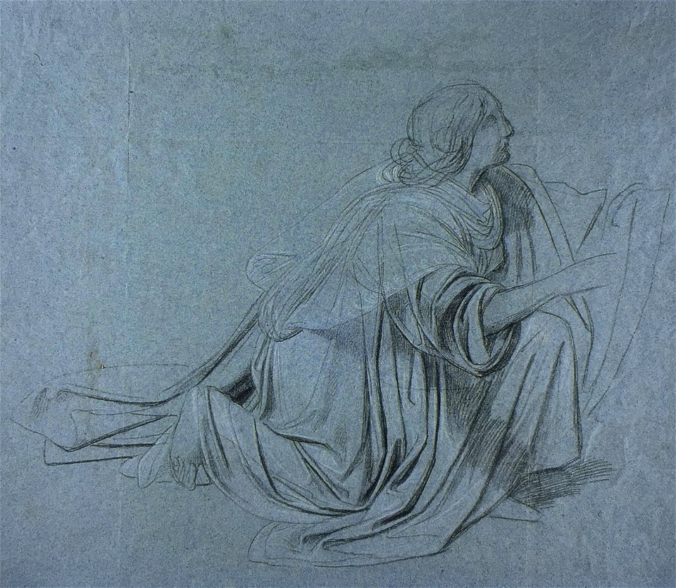 Alexander Ivanov Mary Magdalene on bended knees gtg8390