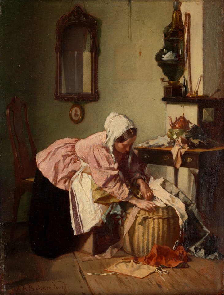 Alexander Hugo Bakker Korff - 'De lappenmand'