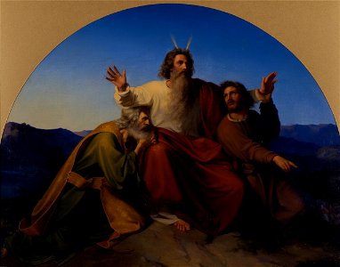 Alexander Heubel - Moses, Aaron and Hur - Google Art Project