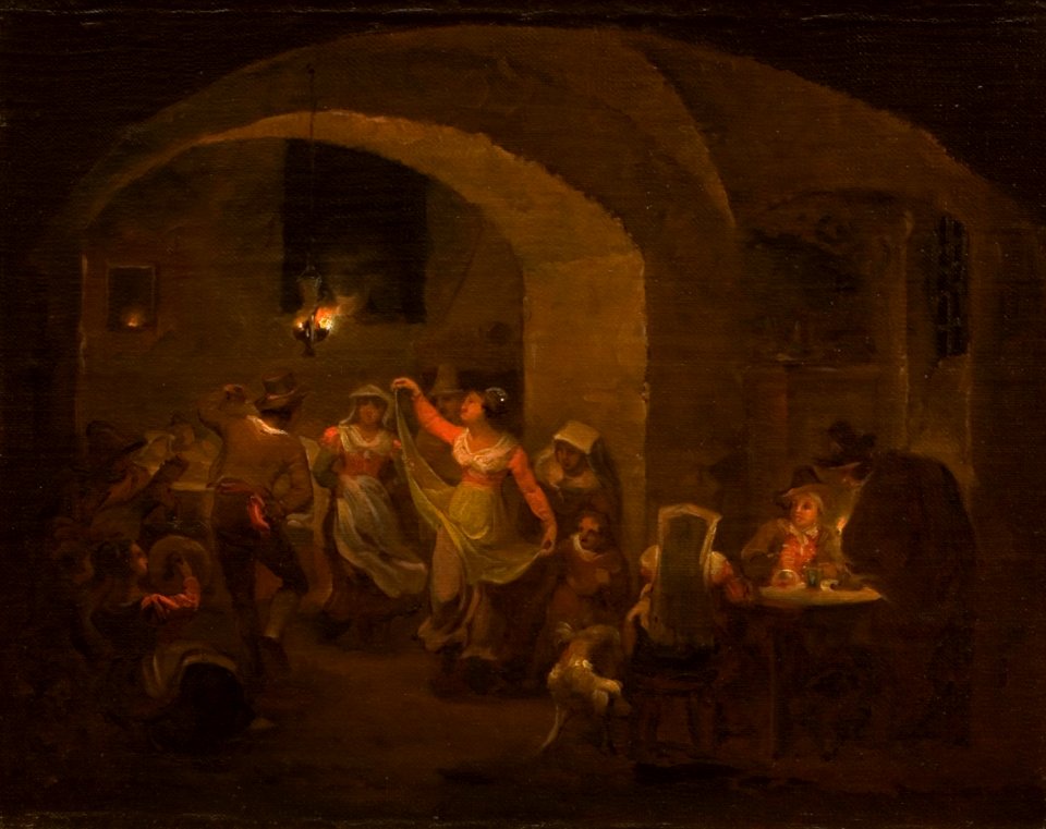 Alexander Laureus Tanssikohtaus italialaisessa majatalossa 1822
