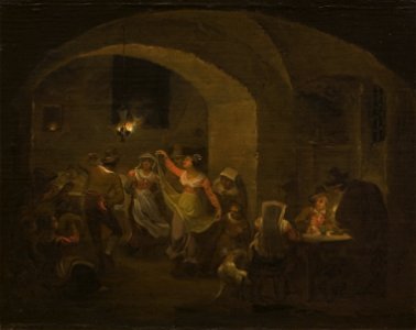 Alexander Laureus Tanssikohtaus italialaisessa majatalossa 1822