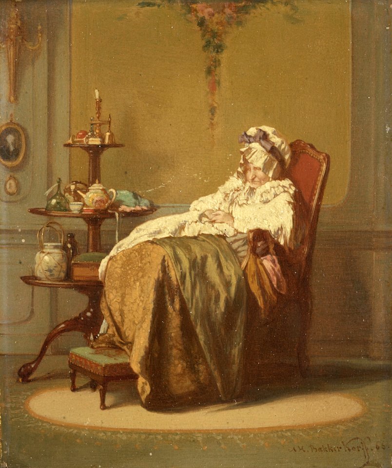 Alexander Hugo Bakker Korff - Een middagdutje