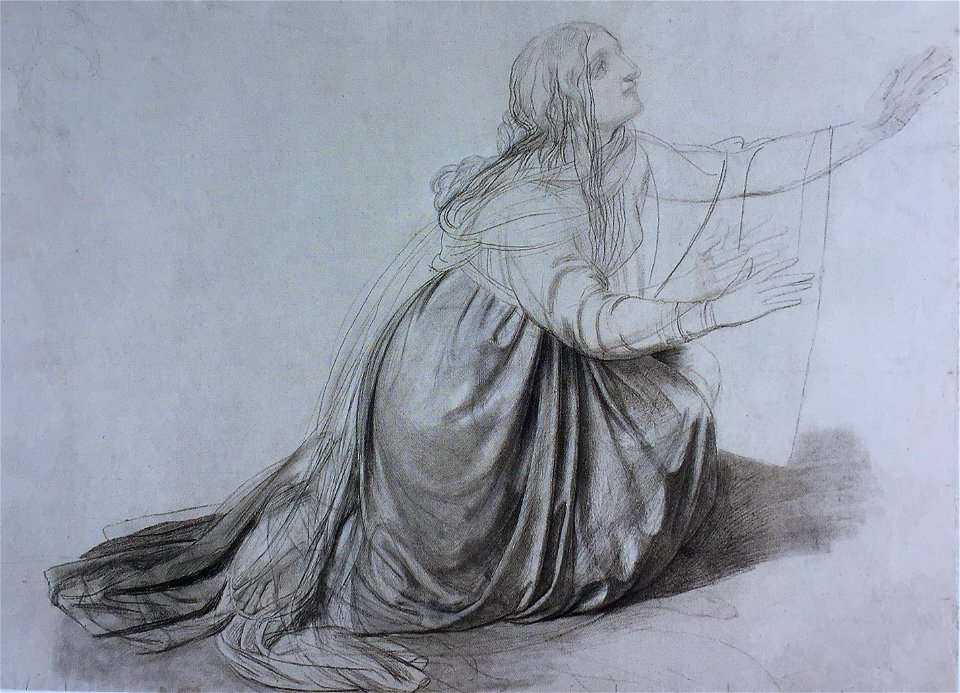 Alexander Ivanov Mary Magdalene on bended knees gtg8392