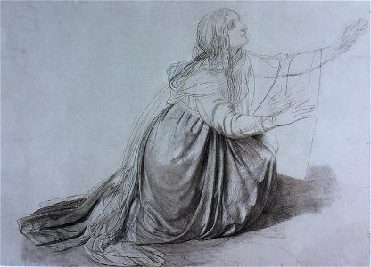 Alexander Ivanov Mary Magdalene on bended knees gtg8392