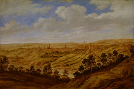 Alexander Keirincx - Richmond Castle, Yorkshire - Google Art Project