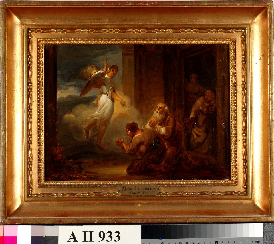 Alexander Lauréus - The Angel Leaves Tobias - A II 933 - Finnish National Gallery