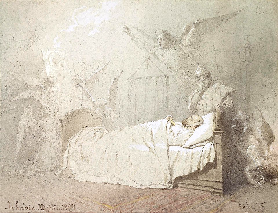 Alexander III's death in Livadia by M.Zichy (Hermitage) 02