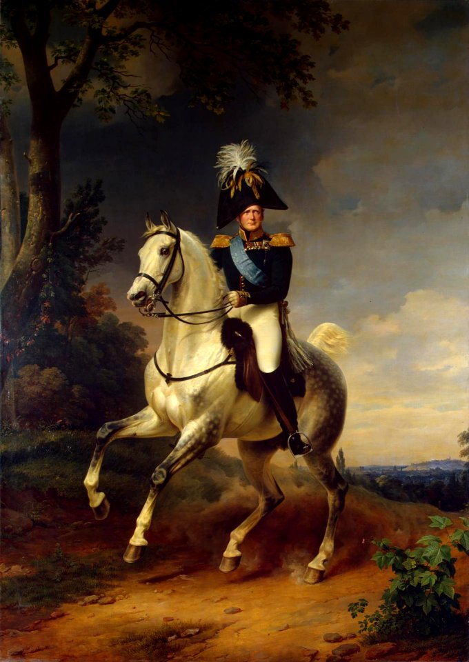 Alexander I of Russia by F.Kruger (1837, Hermitage)