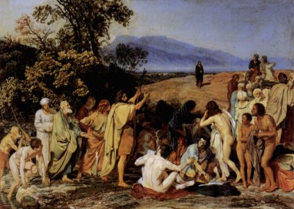 Alexander Ivanov The appearance of Christ to the people study grm2