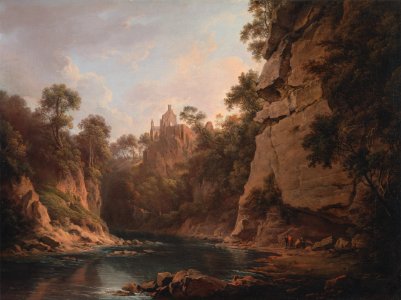 Alexander Nasmyth - Hawthornden Castle, near Edinburgh - Google Art Project