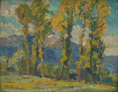 Alexander Kubínyi - Štúdia krajiny - O 3506 - Slovak National Gallery