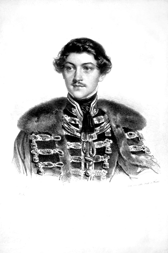 Alexander Lazar von Szarhegy Litho