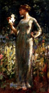 Alexander John White A King-s Daughter aka Girl with Lilies
