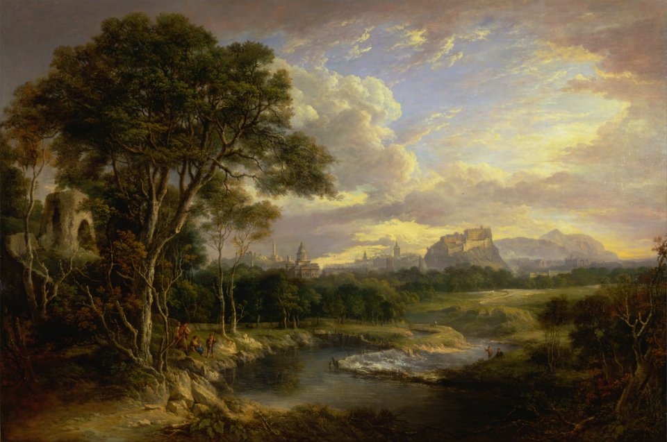Alexander Nasmyth - View of the City of Edinburgh - Google Art Project